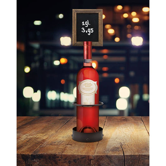 Securit® Weinflaschenhalter für eine Flasche - Tischaufsteller / Tags - Speedjust Schweiz