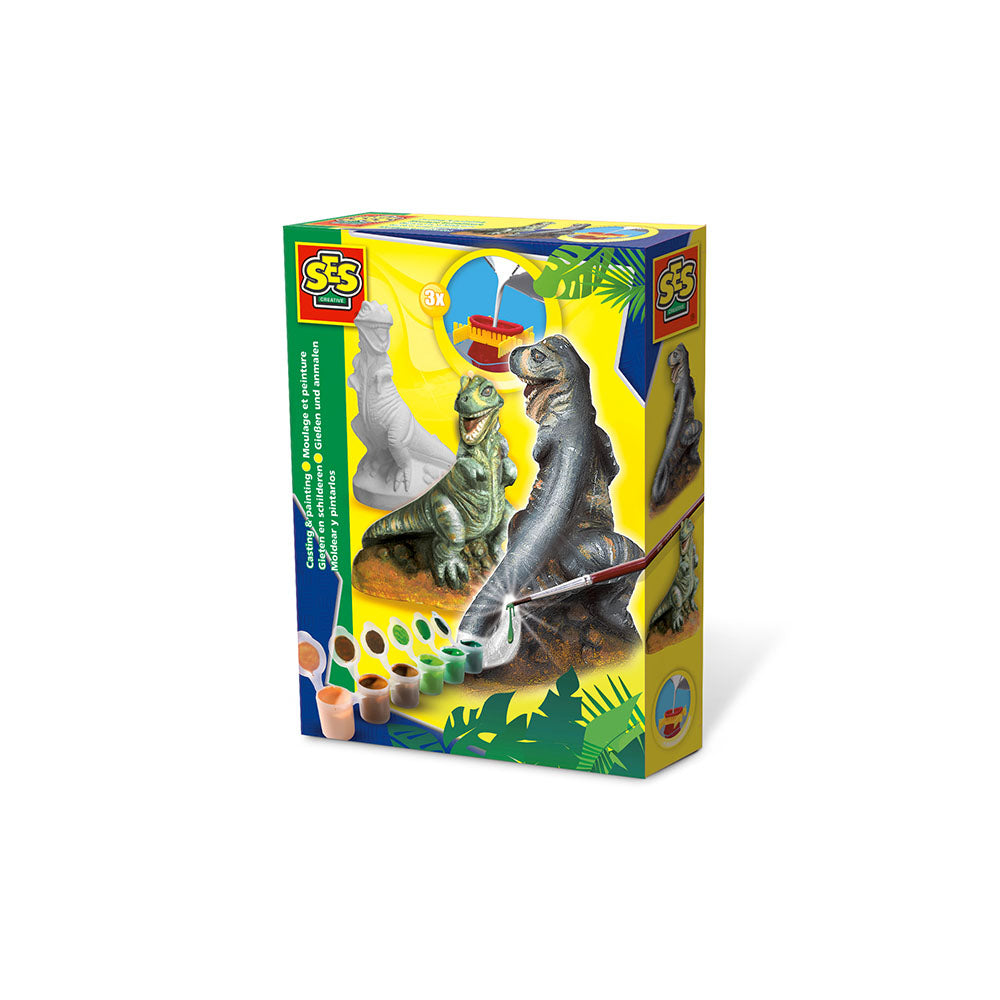 Fusione e pittura del T-Rex