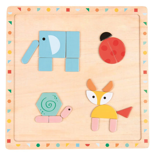 Magnetspiel mit Vorlagen