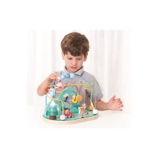 Circuito di abilità motorie nella foresta