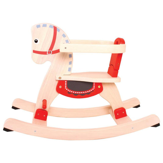 Schaukelpferd hell lasiert