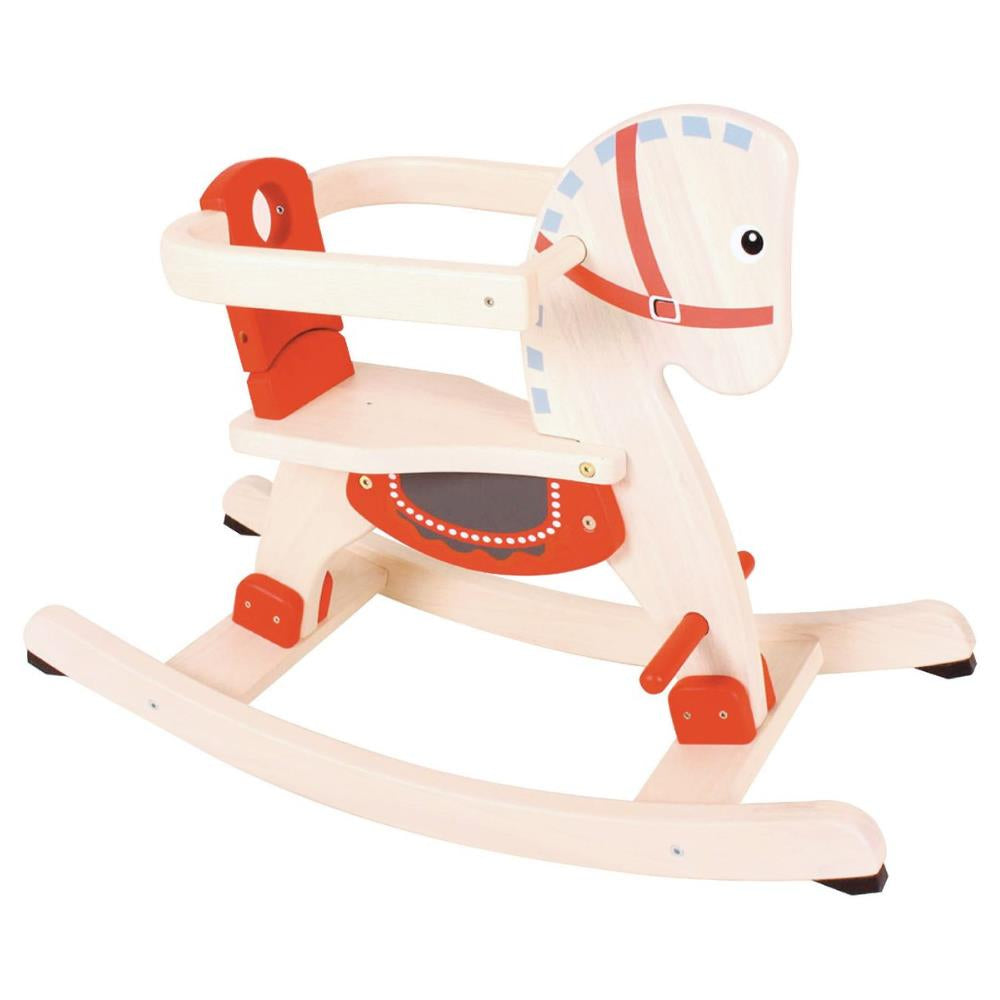 Schaukelpferd hell lasiert