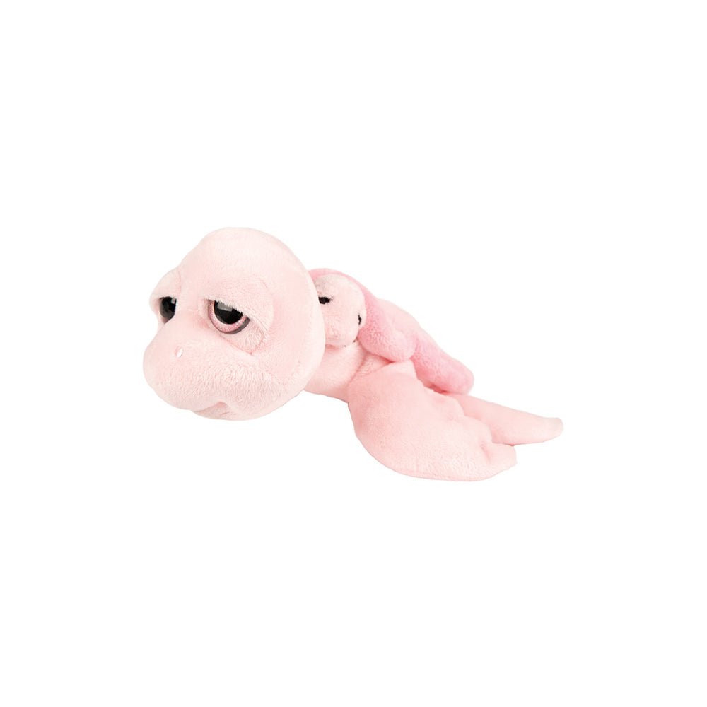 Schildkröte rosa 24cm mit Baby