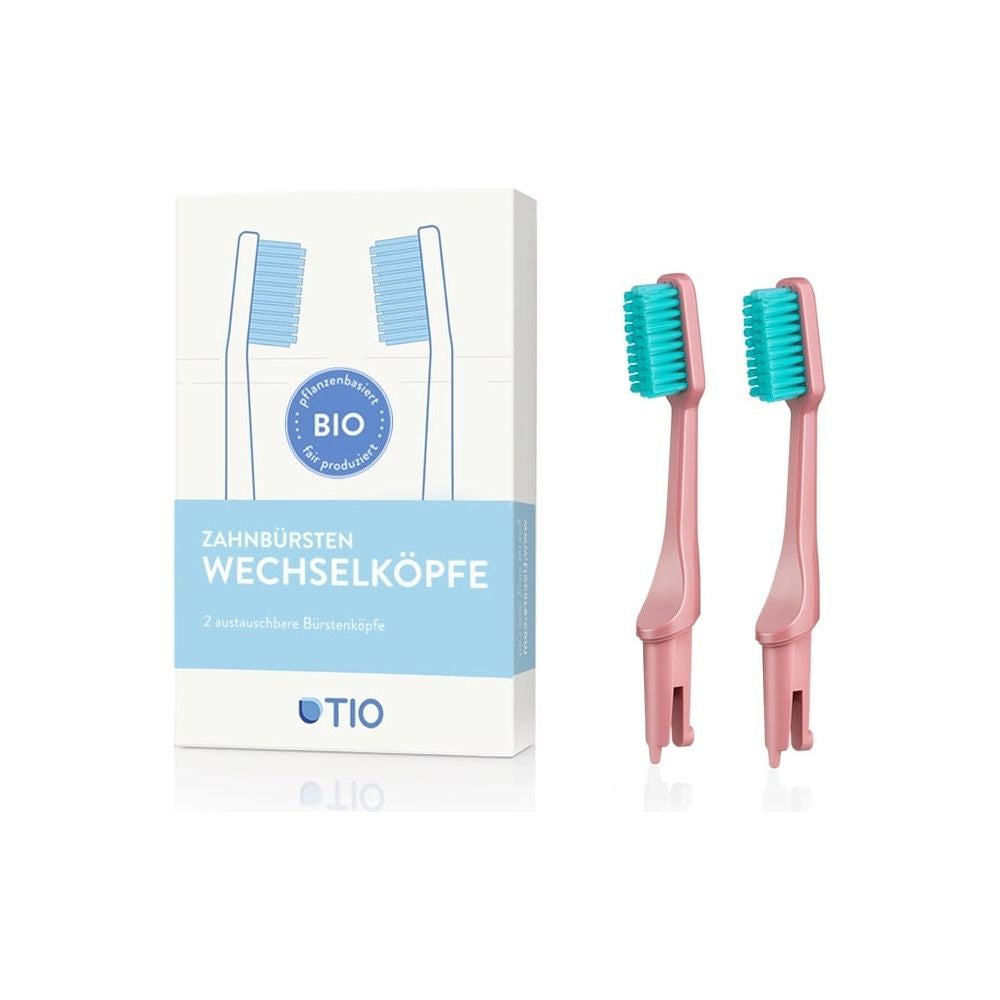 Testine di ricambio, confezione da 2, corallo morbido