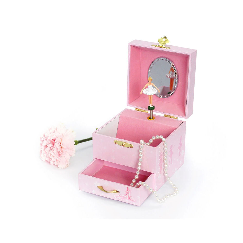 Carillon ballerina con cassetto, fosforescente