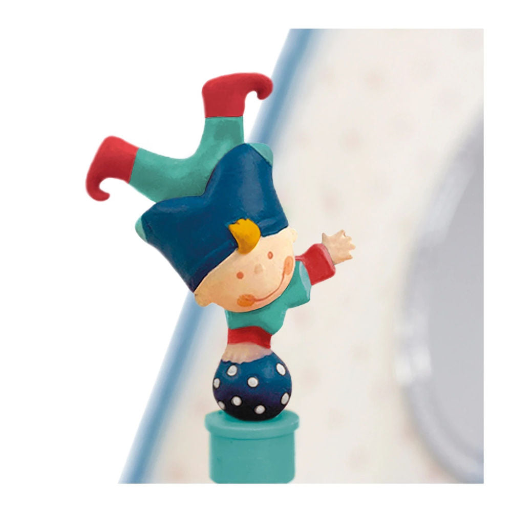 Carillon con cassetto, design Circus, fosforescente