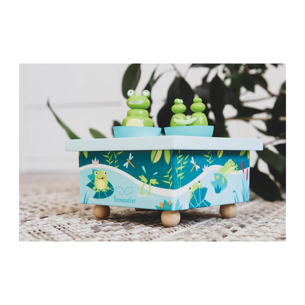 Carillon con rane danzanti, magnetico