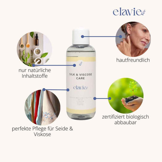 Waschmittel für Seide & Viskose | hautfreundlich & biologisch abbaubar