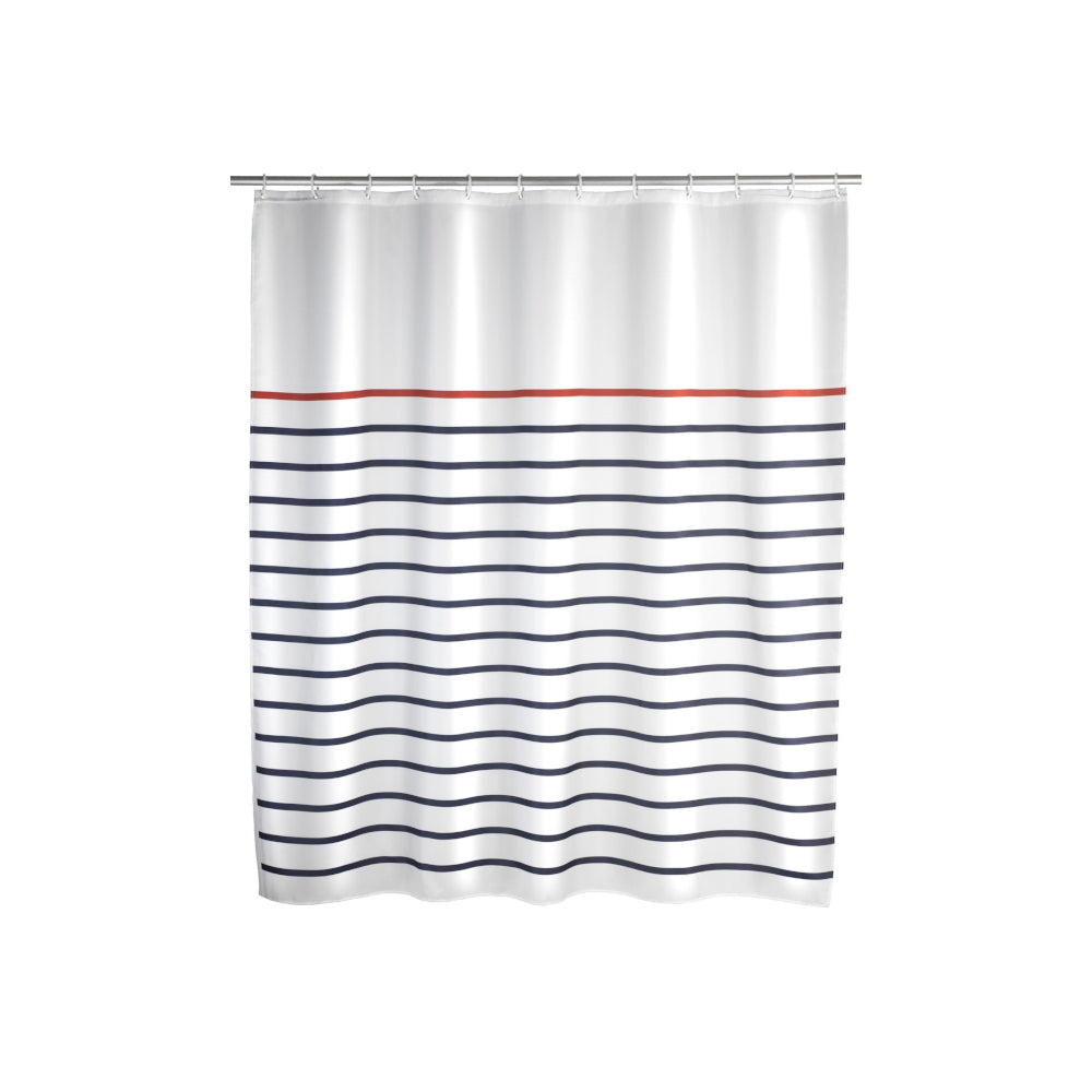 Duschvorhang Marine weiss