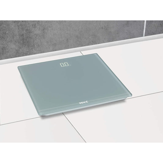 Personenwaage LED, grau