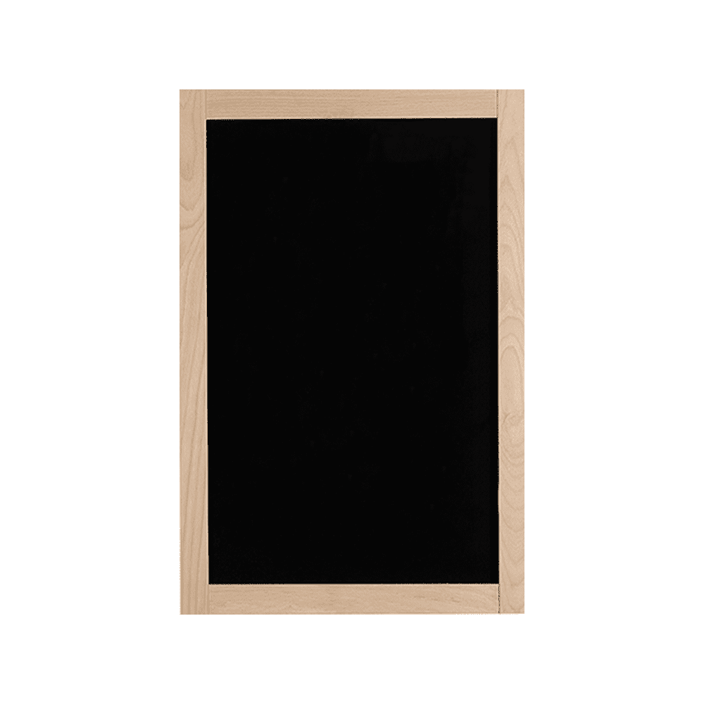 XXL Kreidetafel mit Holzrahmen, Buche, 88x128cm, Indoor - Wandtafel - Speedjust Schweiz