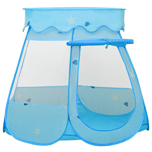 Tenda da gioco per bambini con 250 palline, blu, 102x102x82 cm