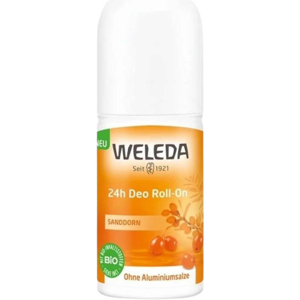 Weleda - Sea Buckthorn 24h Deo Roll-On - Long-Lasting Freshness 🌿✨