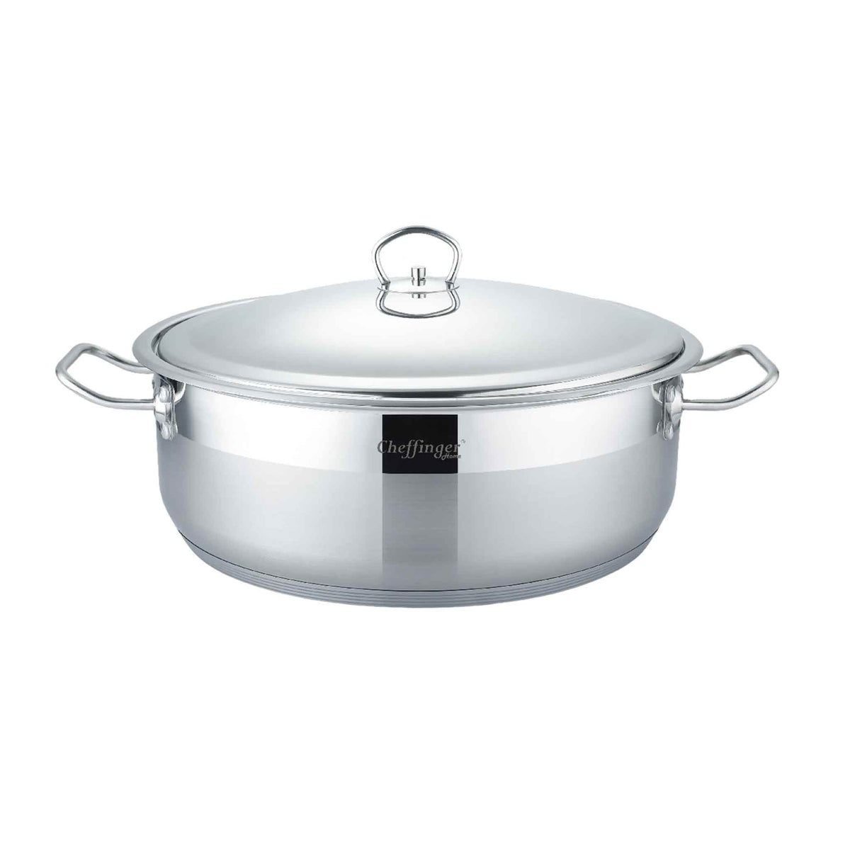 0036SH-XXL Edelstahl Kochtopf Induktion Ø36cm Topf Deckel Suppentopf 12L