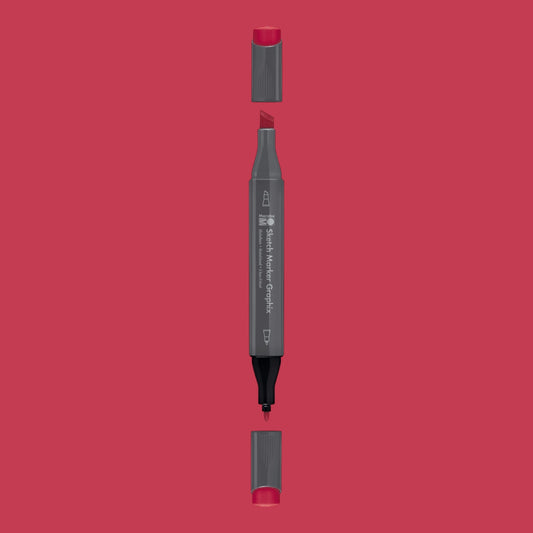 Marabu Sketch Marker Graphix. Kadmiumrot mittel 937