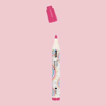 Kreul Textil Marker Medium, Pink , 2-4 mm