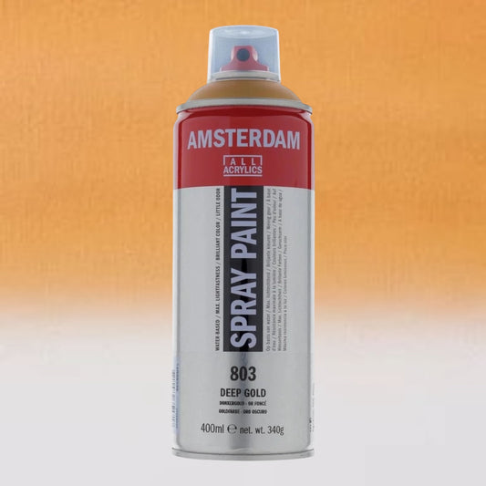 Amsterdam  Spray Paint Goldfarbe 803