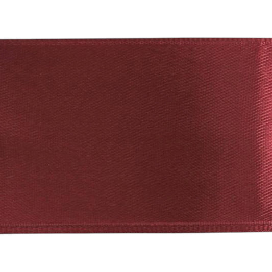Glorex. Satinband 40 mm × 5 m Bordeaux