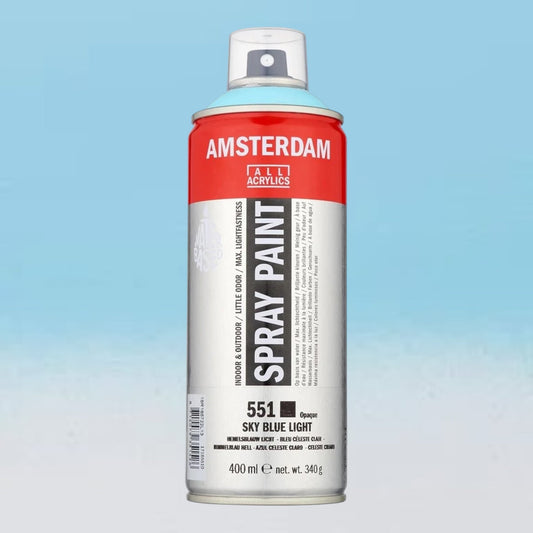 Amsterdam  Spray Paint Himmelblau Hell 551