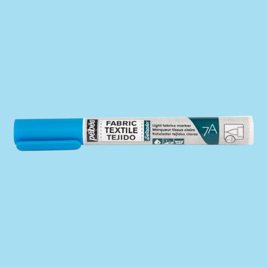Pébéo Setacolor Stoffmarker 7A – Hellblau, für helle Stoffe