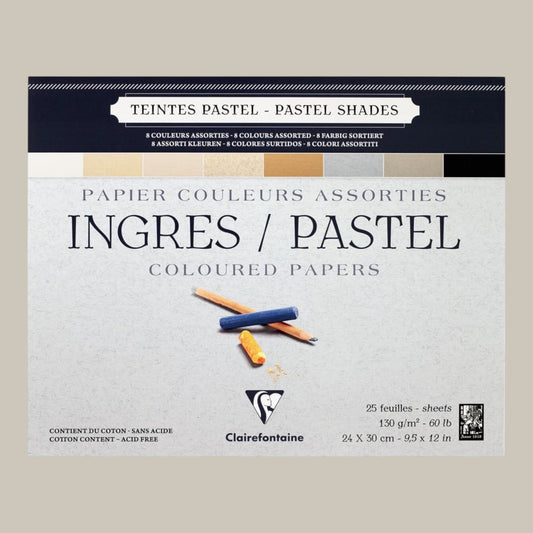 Pébéo Pastell Bloc Ingres, 130 g, 24 x 30 cm