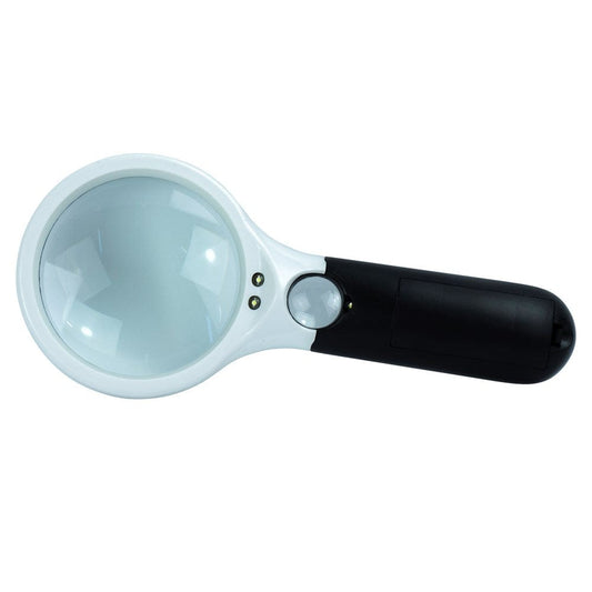 LED Leuchtlupe 3 Dioptrien – COB-LEDs & Rutschhemmender Griff