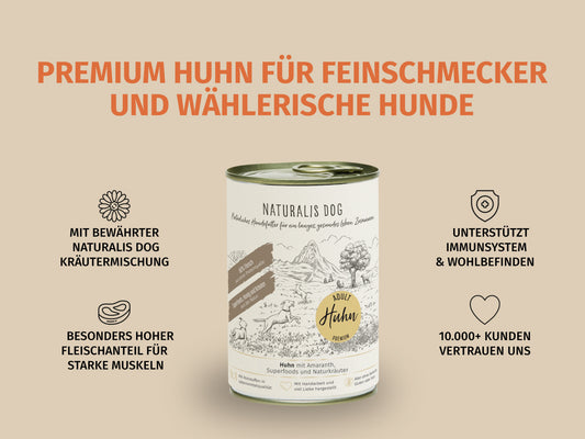 Huhn mit Amaranth und Naturkräuter