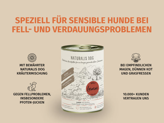 Lamm mit Kürbis und Naturkräutern