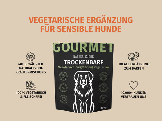 Vegetarisch mit Pastinake, Zucchini, Superfoods und Naturkräuter