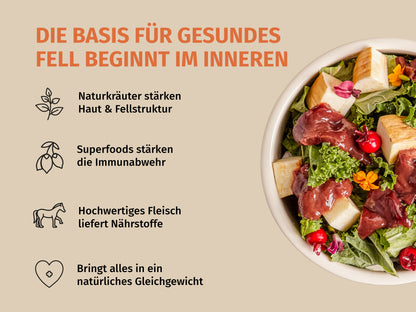 Sensitive-Bundle Pferd zur gezielten Unterstützung bei Fell-Problemen