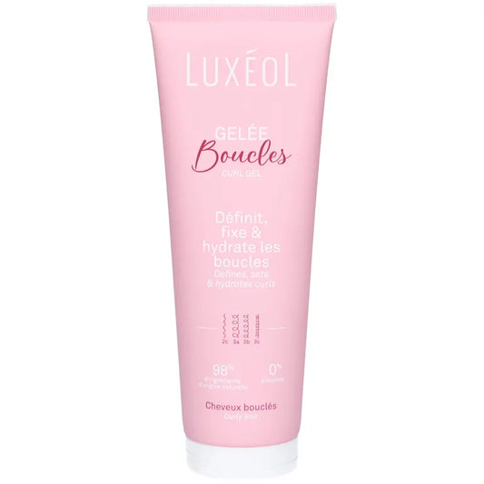 Luxéol Curl Defining Gel for Curly Hair – Hydration &amp; Hold – 250 ml