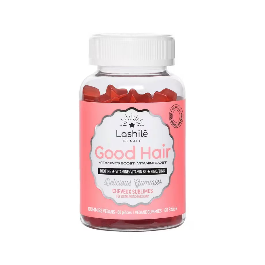 Lashilé Beauty Good Hair – Beauty, Growth, and Strengthening of Hair (Vitamin Gummies) – 3 boxes.