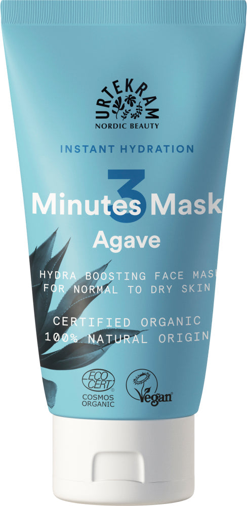 URTEKRAM - Agave 3 Minutes Mask - Instant Hydration! 🌿✨