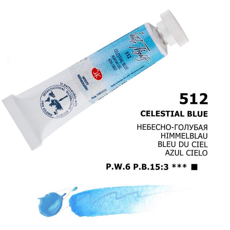 Nevskaya Palitra White Nights Saint Petersburg № 512 Himmelblau 10 ml