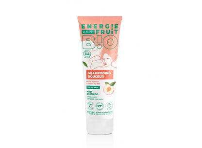 ENERGIE FRUIT - Sulfate-Free Shampoo with White Peach - Gentle Cleanse & Refreshing Aroma 🍑✨