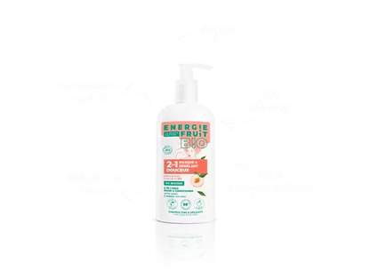ENERGIE FRUIT - 2-in-1 Hair Treatment with Peach - Revitalize & Glow for Gorgeous Locks! ✨🍑