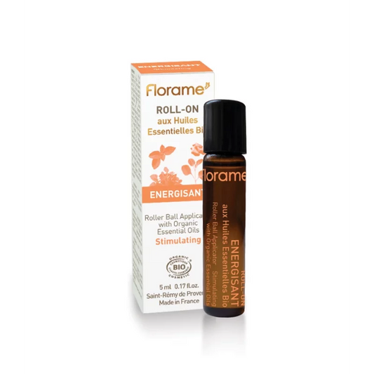 FLORAME - Energizing Roll-On with Organic Essential Oils - Revitalize Your Senses! 🌿✨