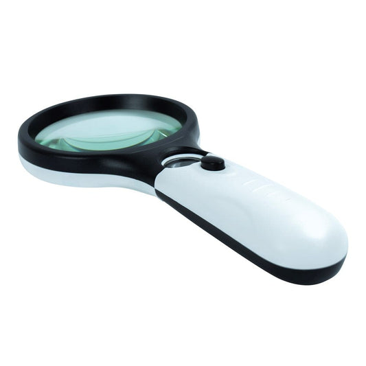 LED Leuchtlupe 3 Dioptrien – COB-LEDs & Rutschhemmender Griff