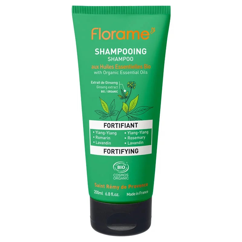 FLORAME - Fortifying Shampoo with Organic Essential Oils - Nourish Your Hair Naturally! 🌿✨