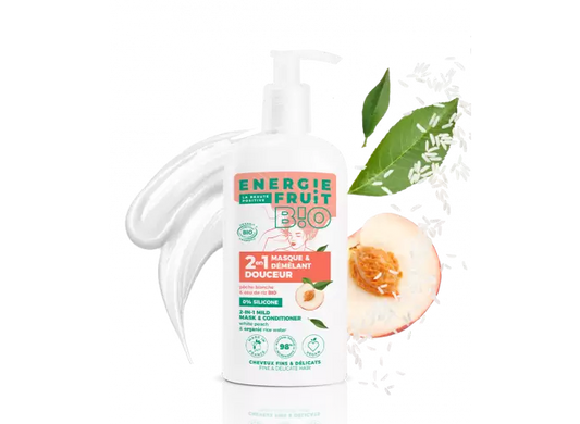 ENERGIE FRUIT - 2-in-1 Hair Treatment with Peach - Revitalize & Glow for Gorgeous Locks! ✨🍑