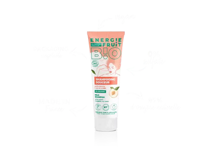 ENERGIE FRUIT - Sulfate-Free Shampoo with White Peach - Gentle Cleanse & Refreshing Aroma 🍑✨