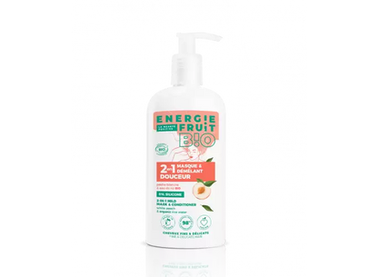 ENERGIE FRUIT - 2-in-1 Hair Treatment with Peach - Revitalize & Glow for Gorgeous Locks! ✨🍑