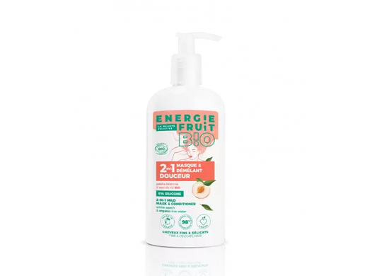 ENERGIE FRUIT - 2-in-1 Hair Treatment with Peach - Revitalize & Glow for Gorgeous Locks! ✨🍑