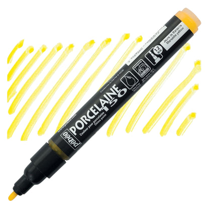Pebeo Porcelaine 150 Paint Marker - Marseille Yellow, Breit