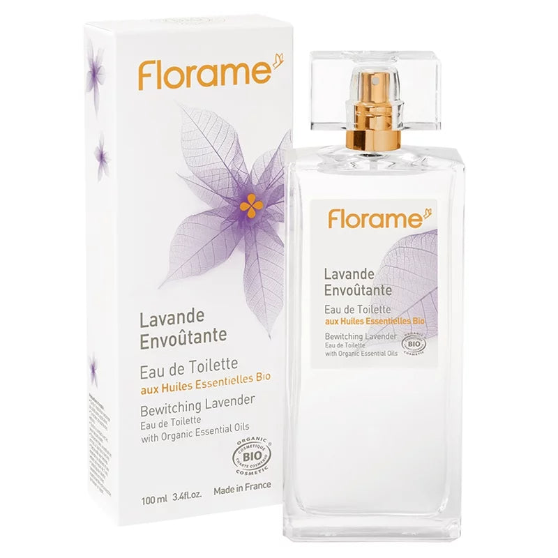 FLORAME - Enchanting Lavender Organic Eau de Toilette - 100ml - Experience Serenity & Relaxation 🌸✨