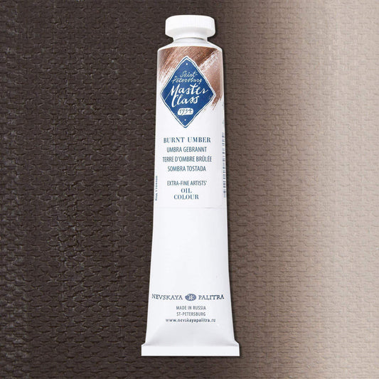 Nevskaya Palitra Master Class Ölfarbe Umbra Gebrannt 408 (46ml)