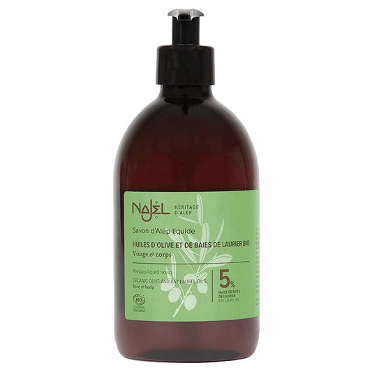 Najel - Aleppo Liquid Soap - Refreshing Cleanse for Glowing Skin 🌿💧