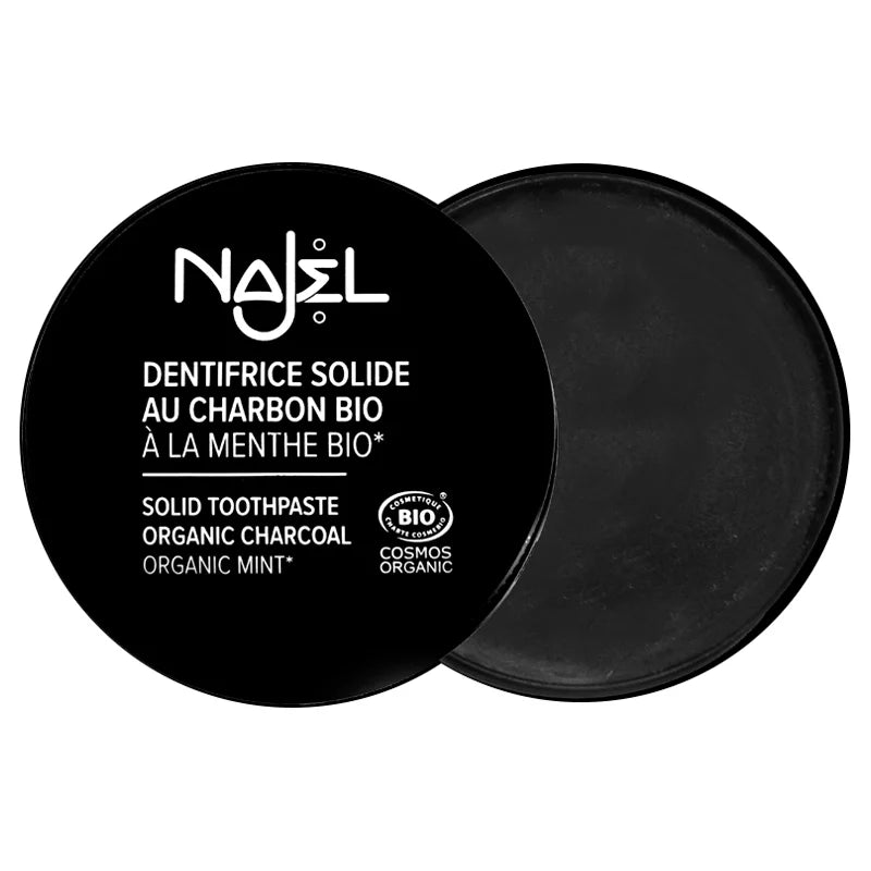 Najel - Fluoride-Free Toothpaste with Olive Oil and Charcoal - Refresh Your Oral Care Routine! 🌿🦷