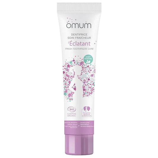 OMUM - The Radiant Fluoride-Free Toothpaste - Smile Bright & Fresh! 😁✨