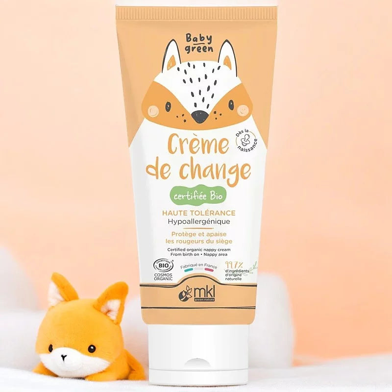 MKL GREEN NATURE - Soothing and Protective Change Cream (100ml) - Nurture Your Baby’s Skin with Love 💖🌱